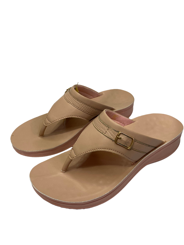 Deluxe-Comfortable Beige Slide-On Shoes