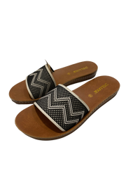 Deluxe Knitted Slip-On Sandals