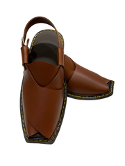 Elegant Leather Peshawari Chapal