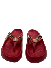 Deluxe Pearl & Bow Slip-Ons