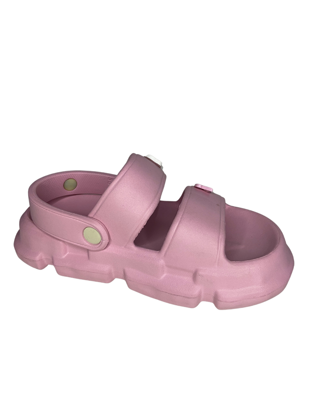 Pink Barbie-Themed Kids Sandals