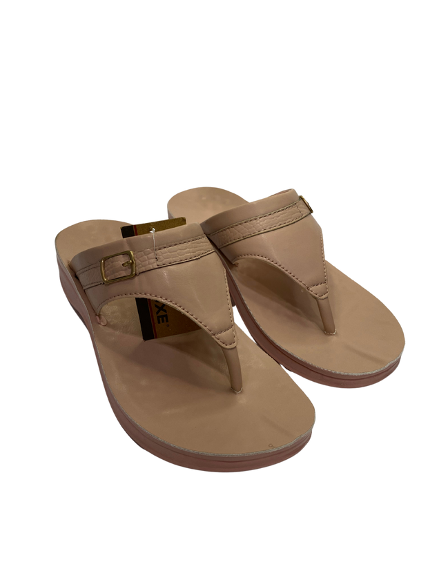 Deluxe-Comfortable Beige Slide-On Shoes