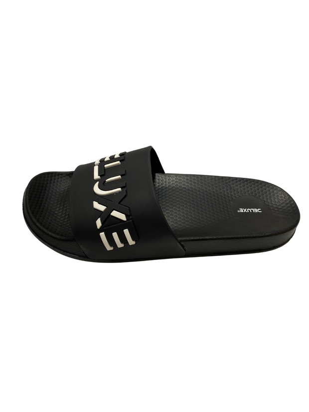 Deluxe Black Slippers