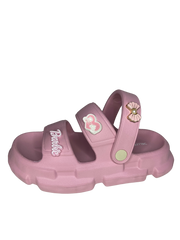 Pink Barbie-Themed Kids Sandals