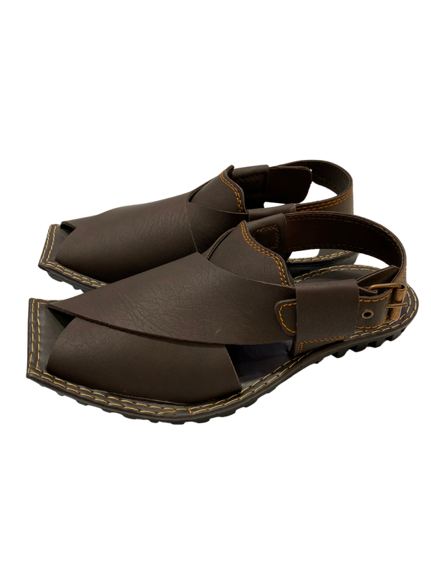 Classic Leather Peshawari Chapal