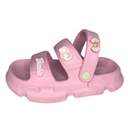 Pink Barbie-Themed Kids Sandals