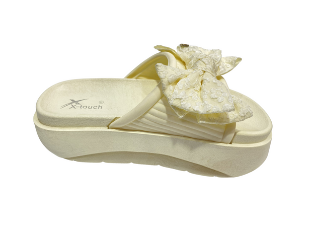 Vanilla - Bow Slipper