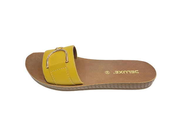 Sunny Charm - Yellow Slip-On