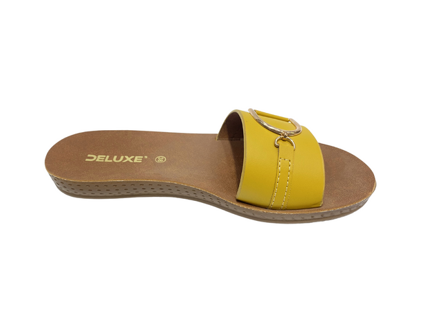 Sunny Charm - Yellow Slip-On