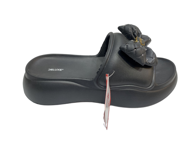Black Comfort Slides