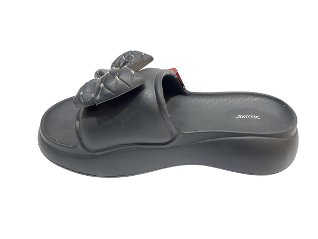 Black Comfort Slides