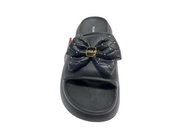 Black Comfort Slides