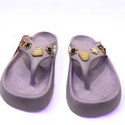 Deluxe Pearl & Bow Slip-Ons