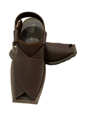 Classic Leather Peshawari Chapal
