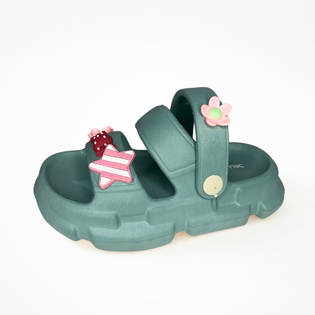 Green Candy  Kids Sandals