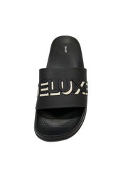 Deluxe Black Slippers
