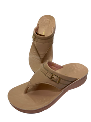 Deluxe-Comfortable Beige Slide-On Shoes