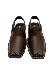 Elegant Leather Peshawari Chapal