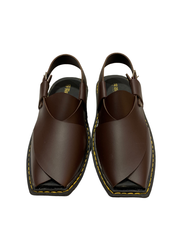 Elegant Leather Peshawari Chapal