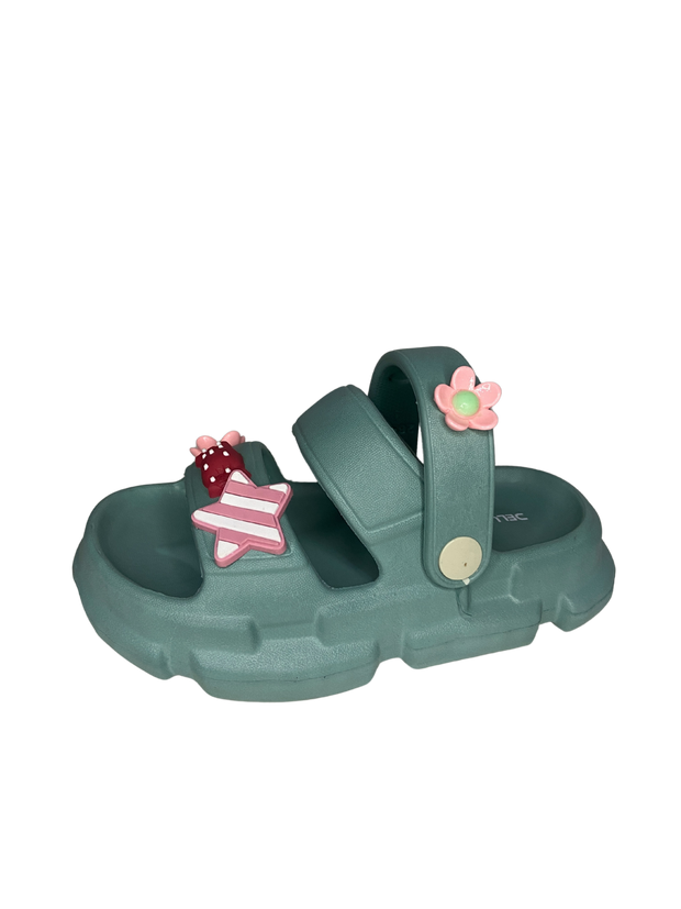 Green Candy  Kids Sandals
